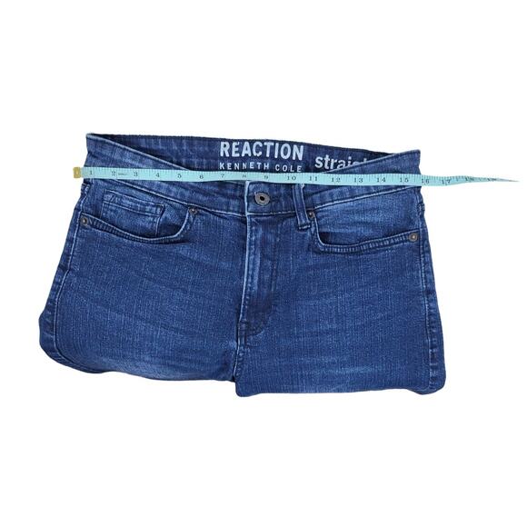 Kenneth Cole Reaction Jeans Straight Leg Men 30 / 30 Dark Wash Classic - Picture 7 of 9